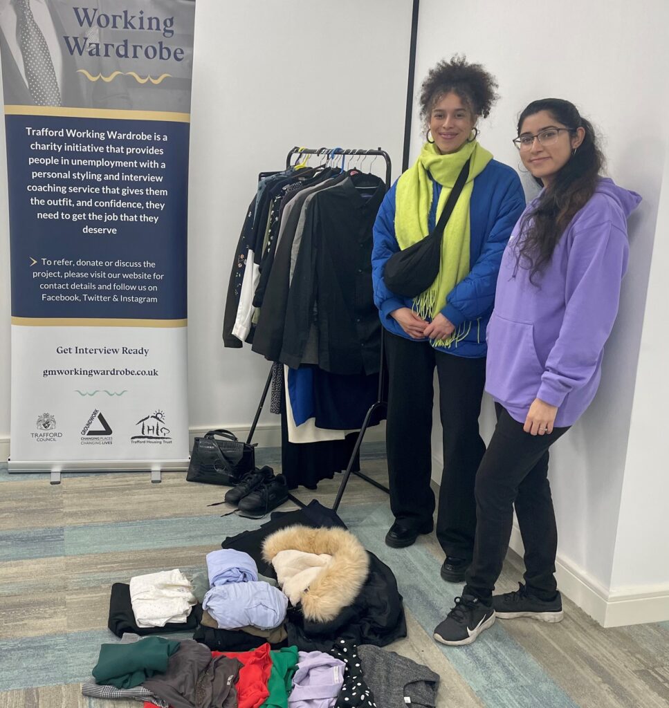 Colleagues from Verastar have donated dozens of formal outfits to Working Wardrobe – a service that provides tailored outfits and workwear for unemployed people across Greater Manchester who need to get ready for an interview or a job start.